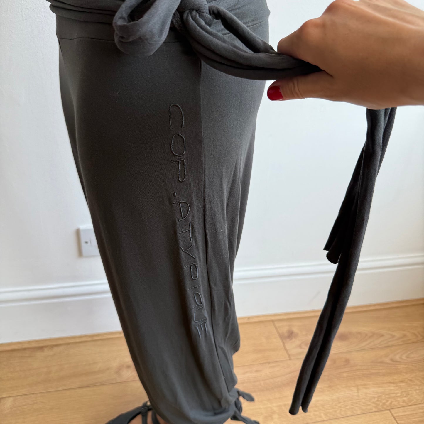 Grey Cop Copine harem pants - Size S/M