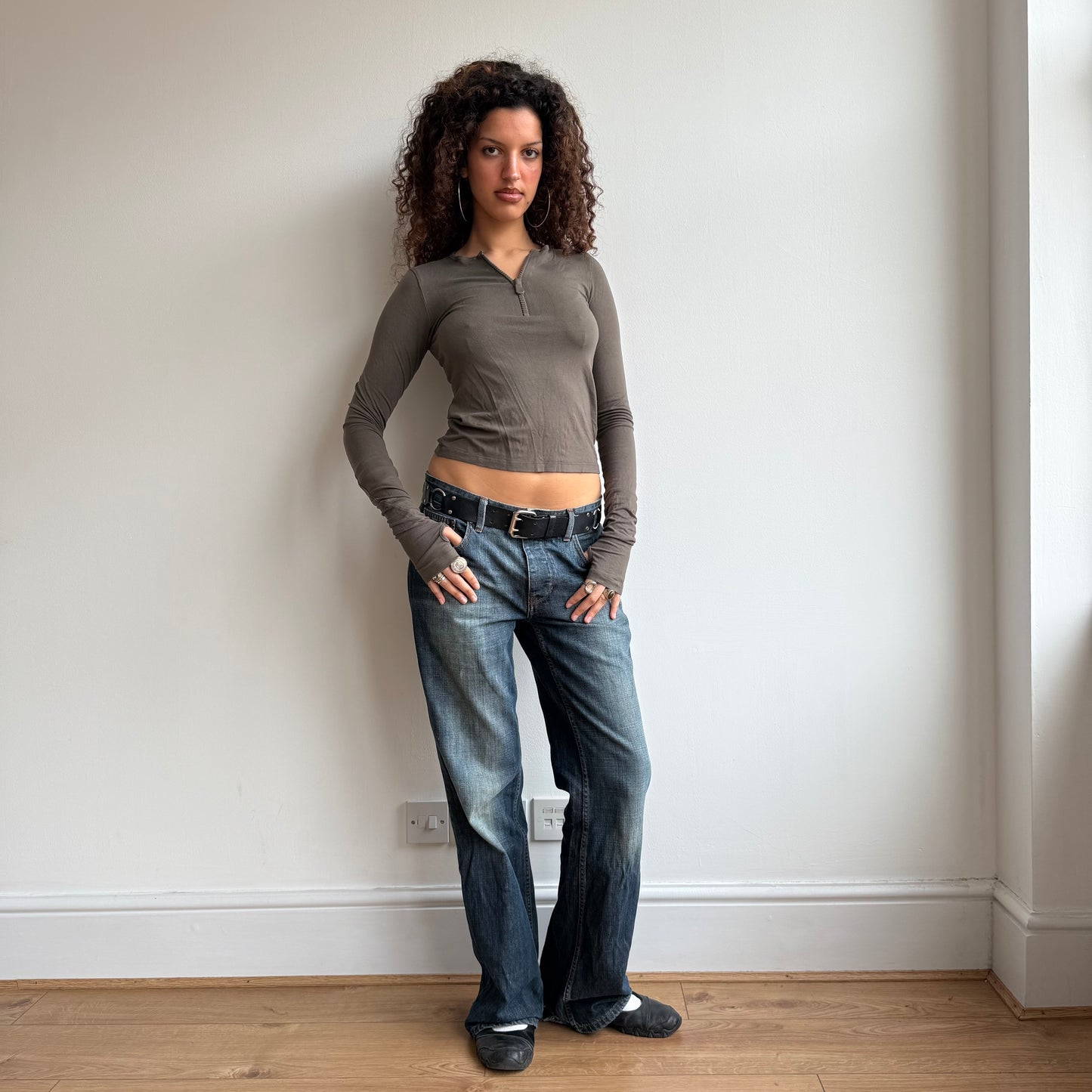 Cop Copine zip top - Size S