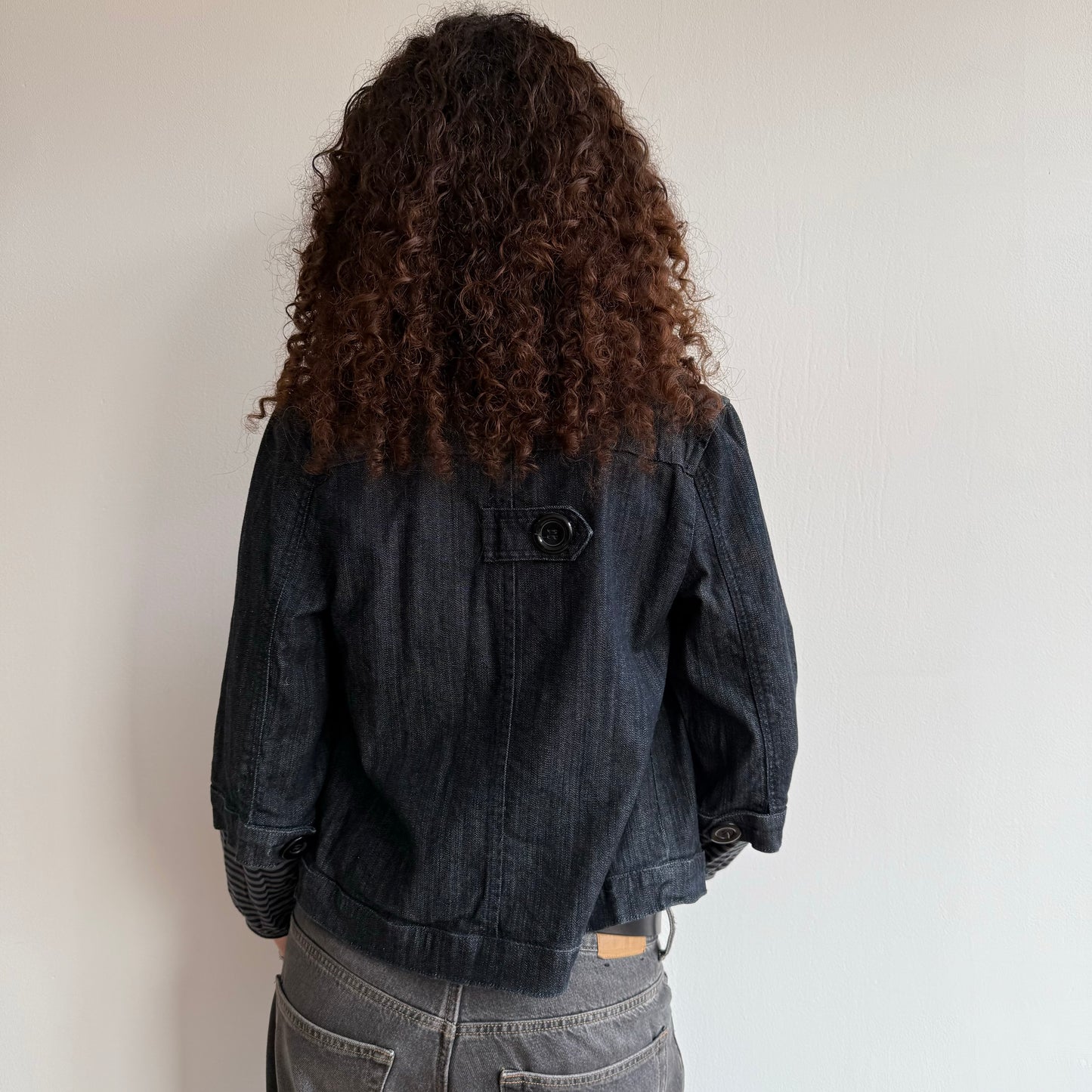 Denim peacoat - Size S