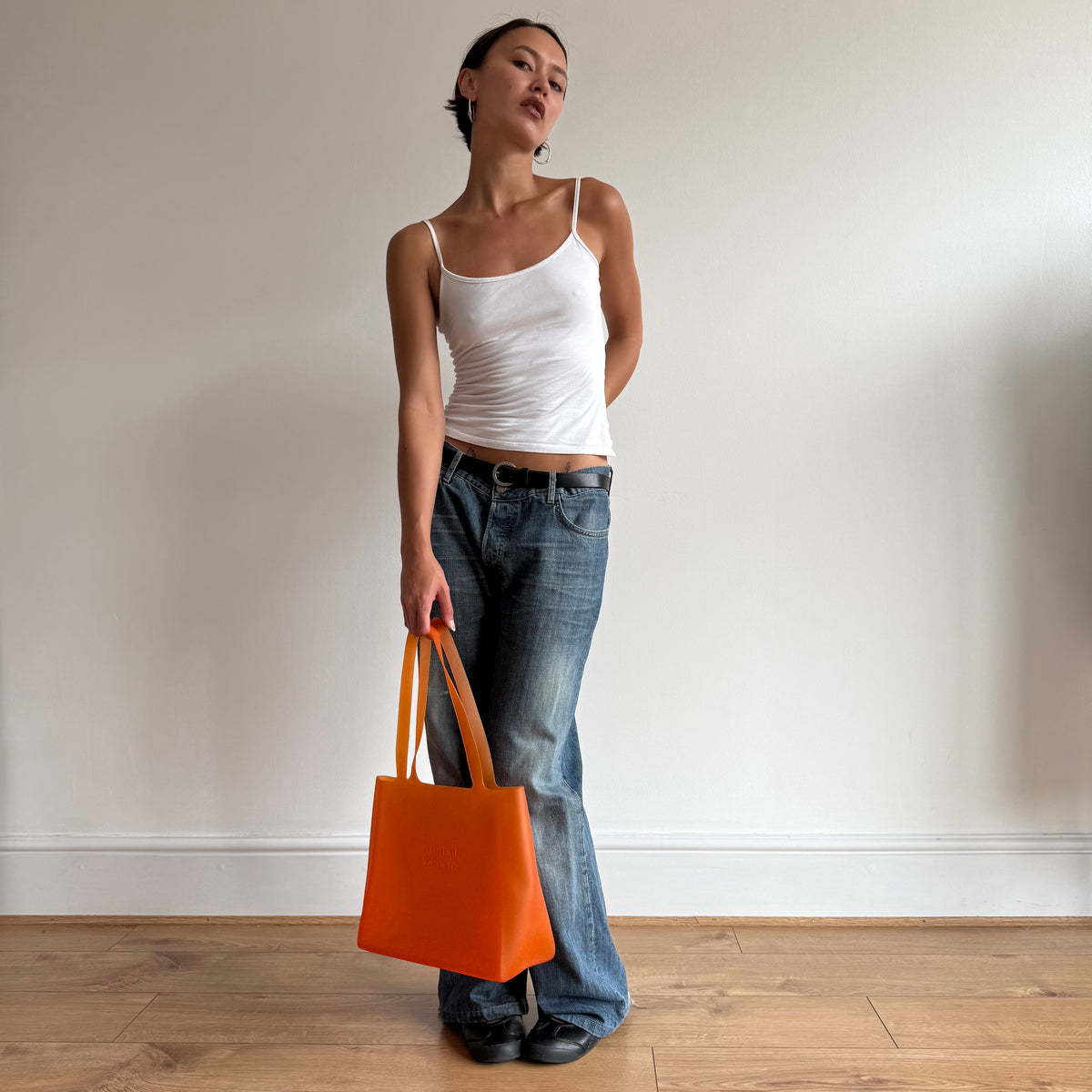 Orange jelly bag - One Size