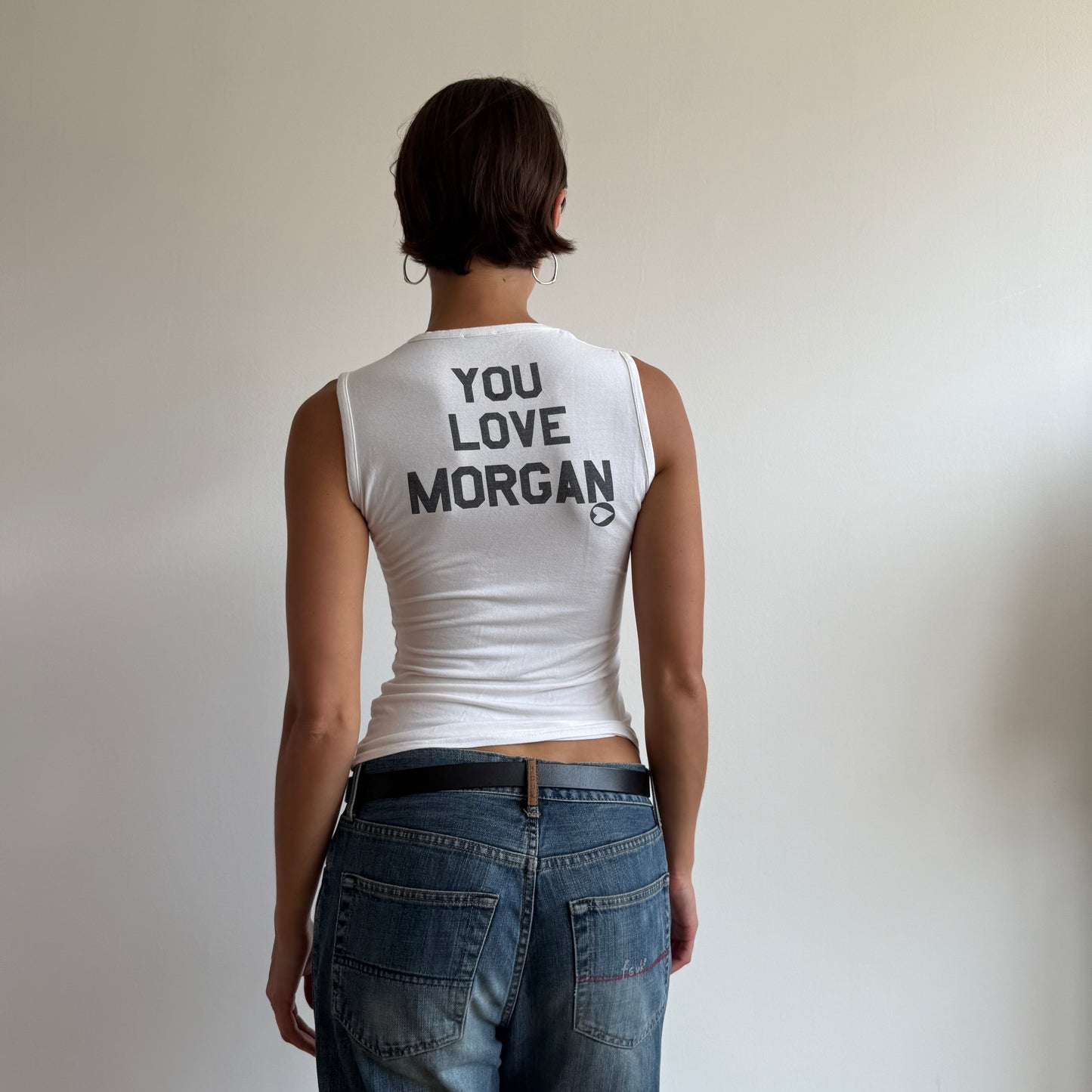 Morgan graphic tank top -Size S