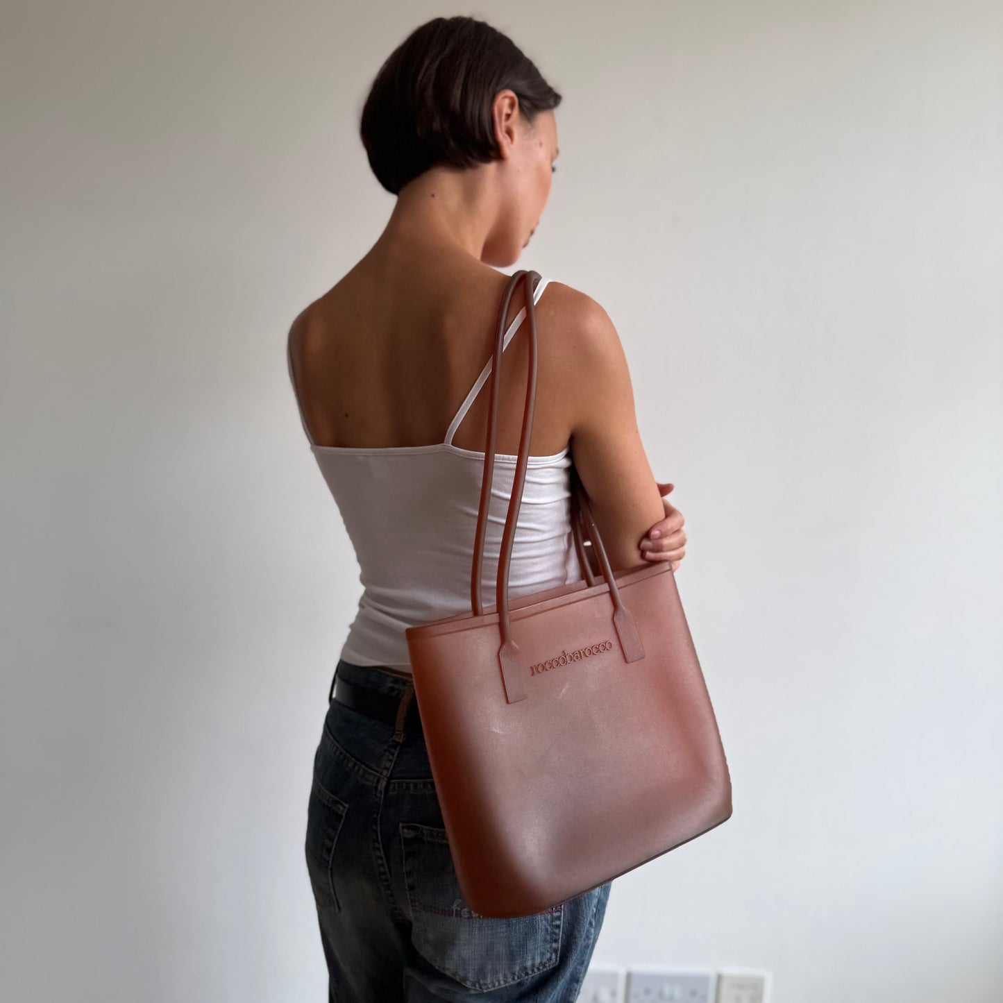 Burnt orange jelly bag - One Size