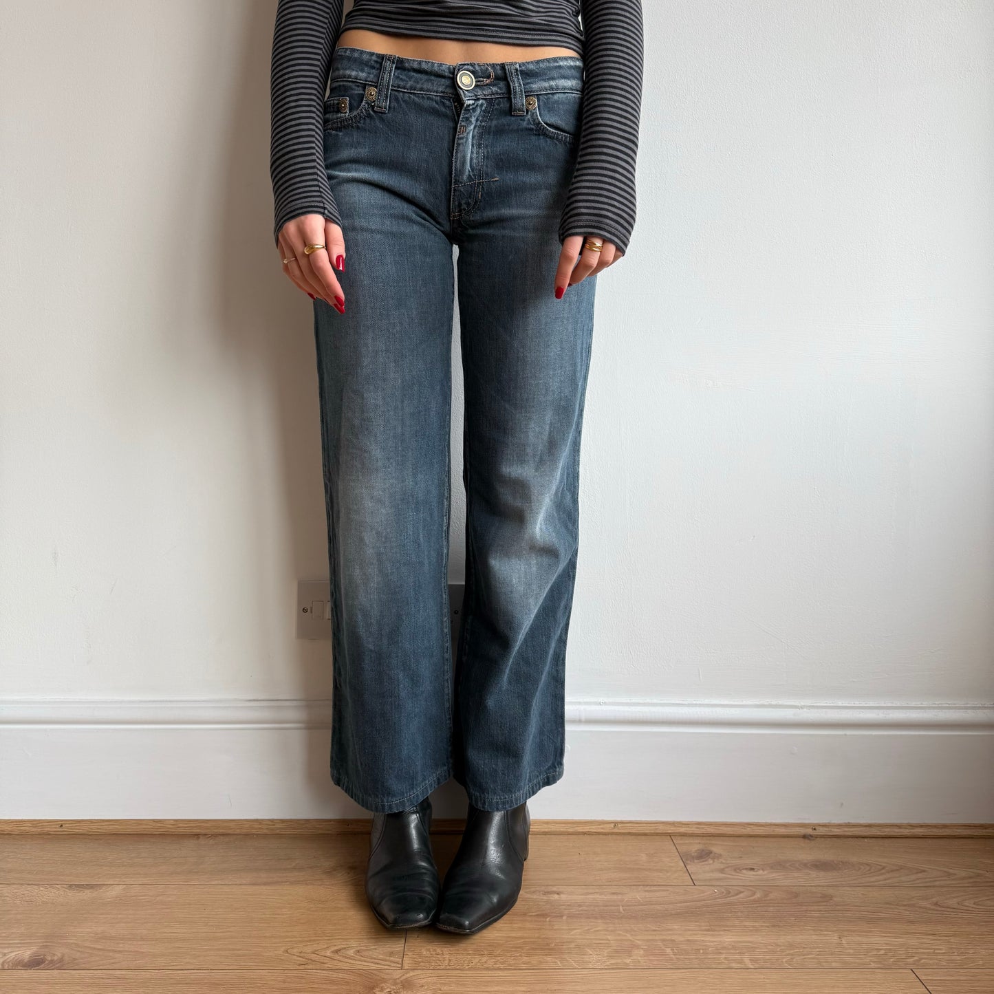 Denim mid wash jeans - Size XS