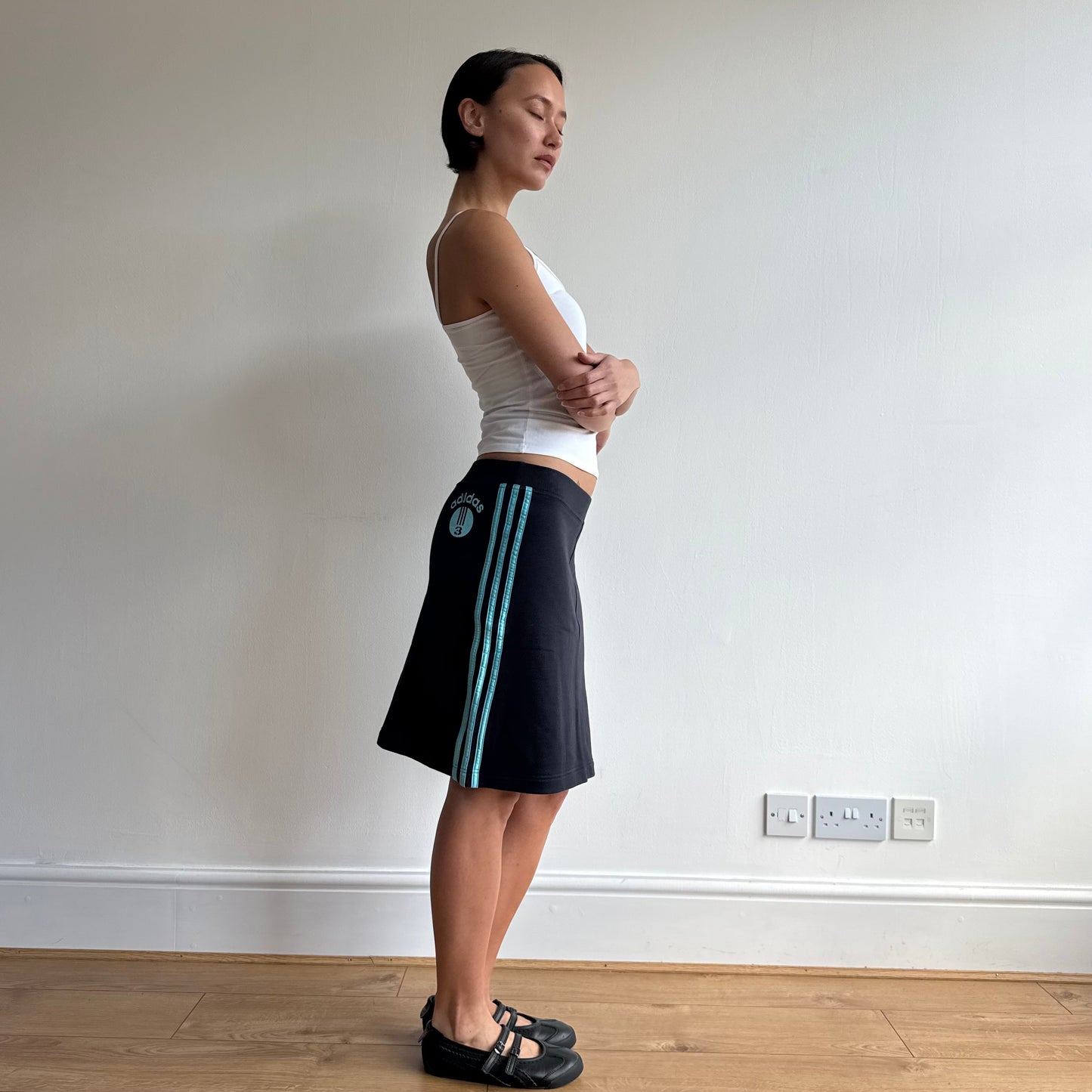 Navy Adidas Y3 skirt - Size S