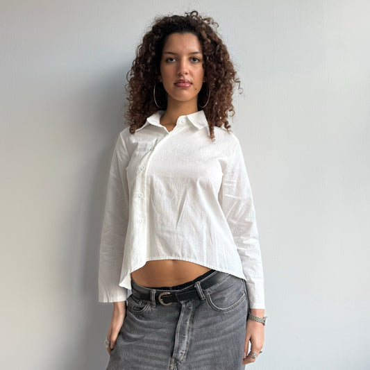 Asymmetric button shirt - Size S