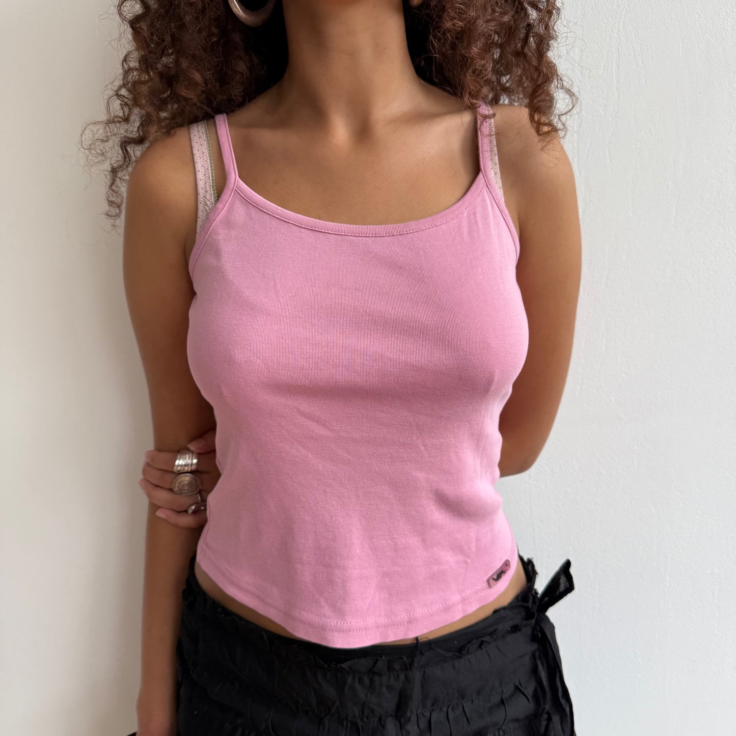 Pink cami top - Size S/M