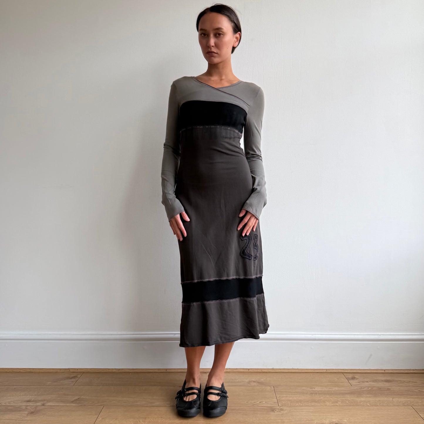 Cop Copine long sleeve maxi dress - Size S + M/L