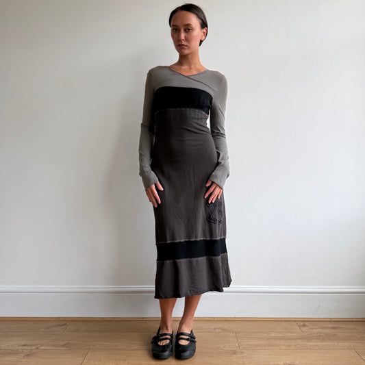 Cop Copine long sleeve maxi dress - Size S + M/L