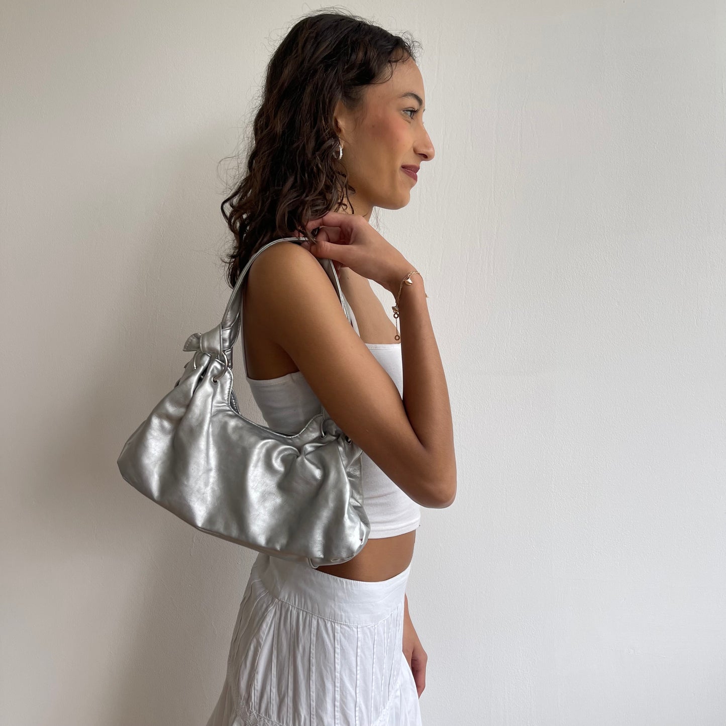Silver mini bag - OS