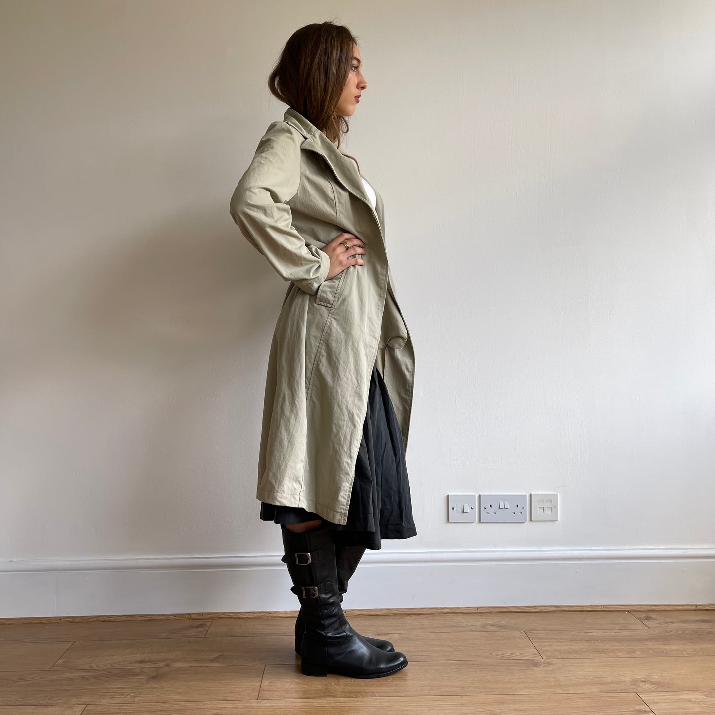 Beige trench coat - Size XS