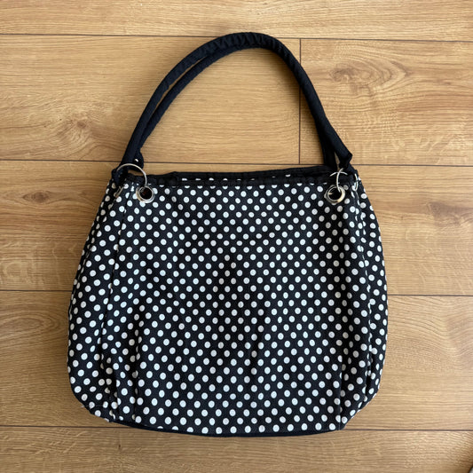 Polka dot tote bag