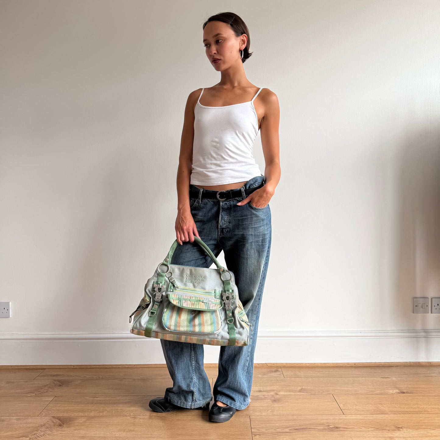 GG&L striped bag - One Size