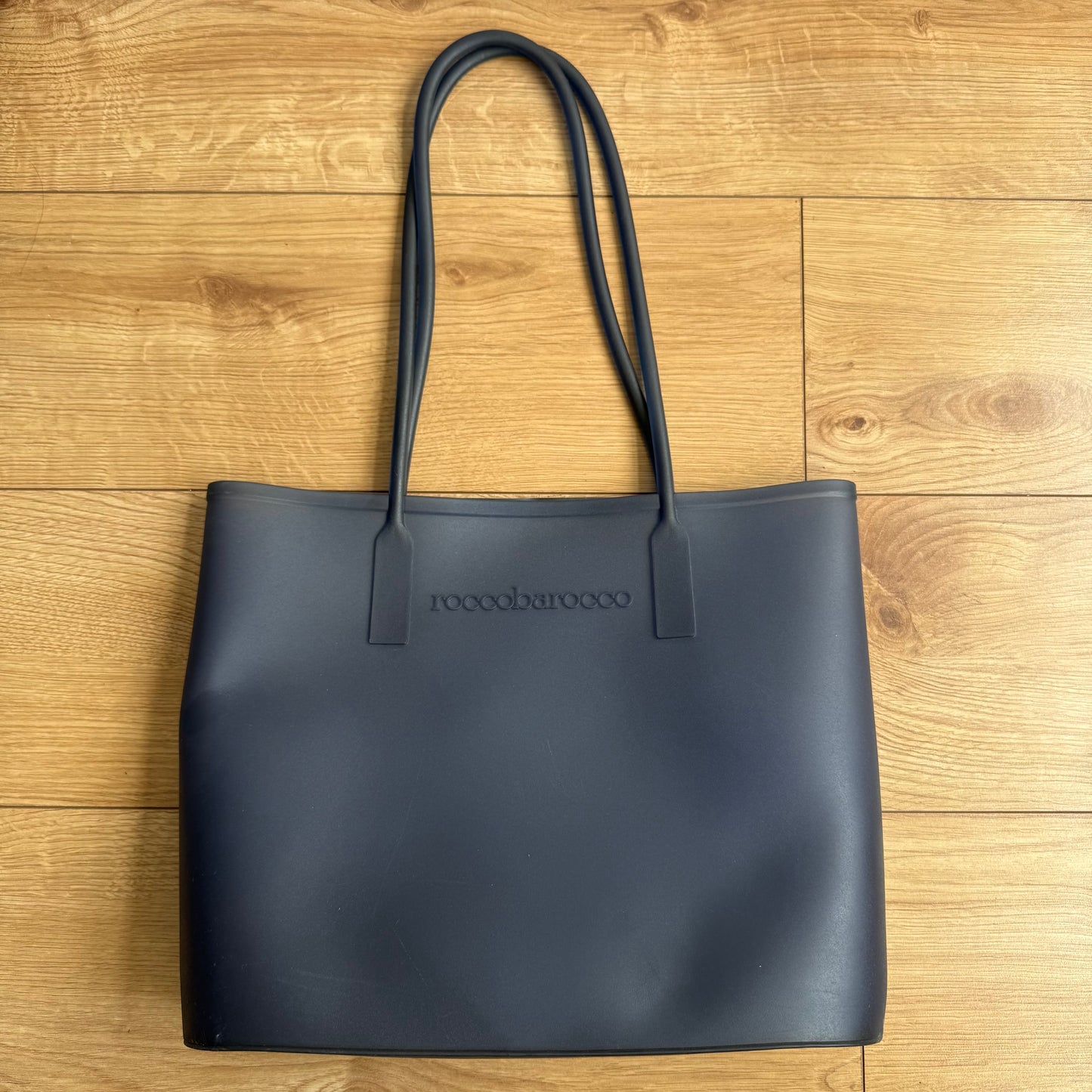 Navy large jelly bag - One Size