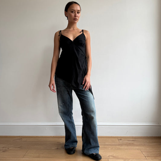 Cop Copine black cami top - Size M