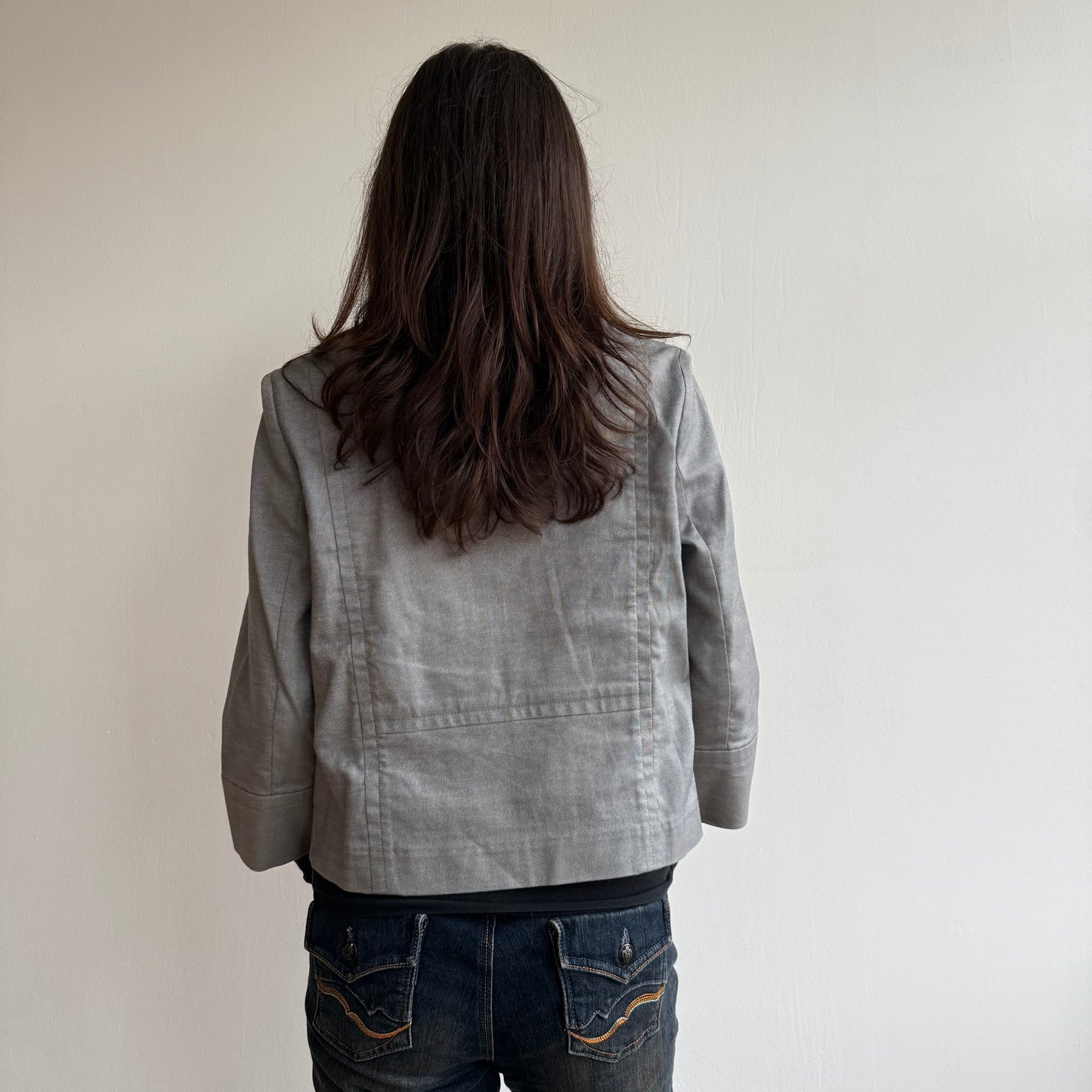 Grey swing jacket - Size S