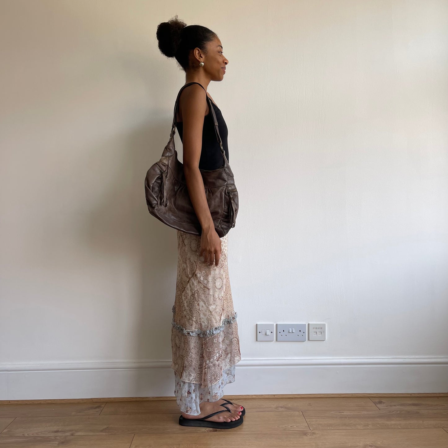 Paisley midi skirt - Size S