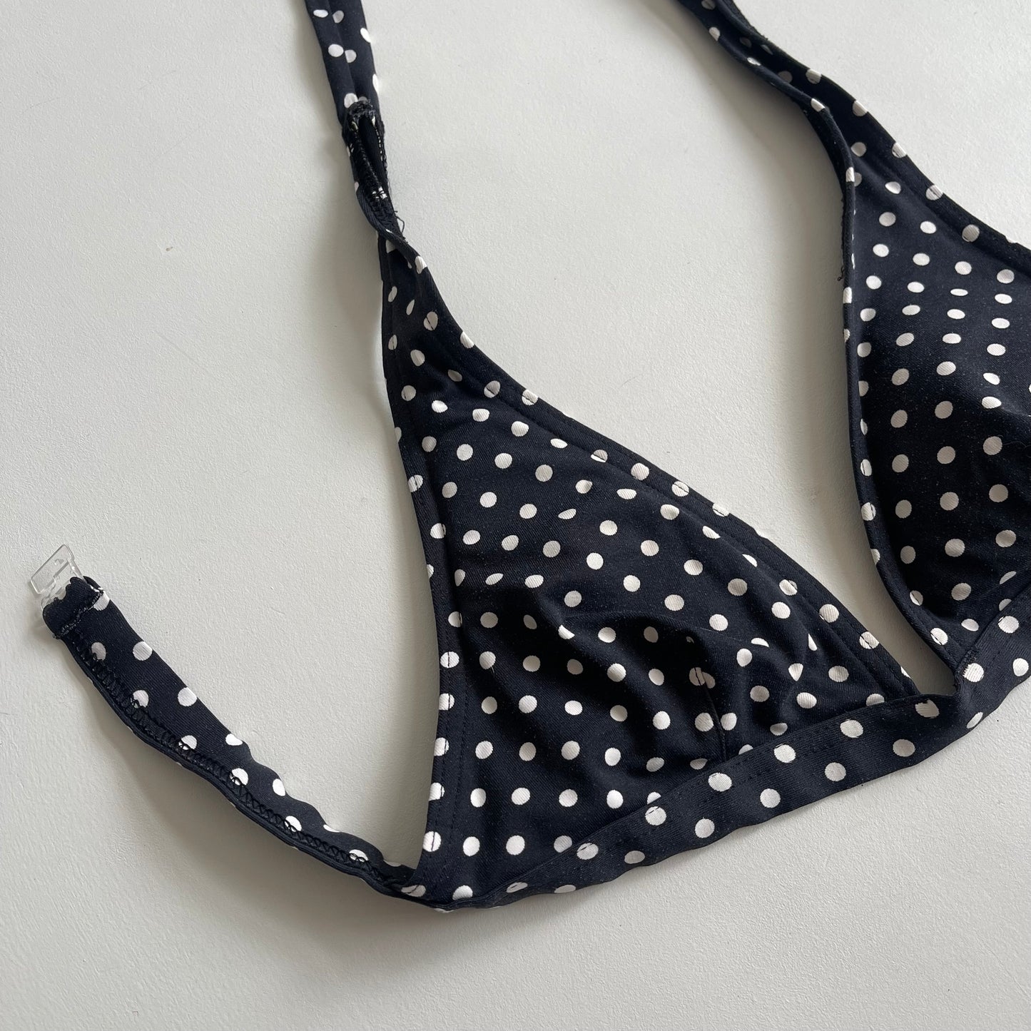 Black polka dot bikini - Size S