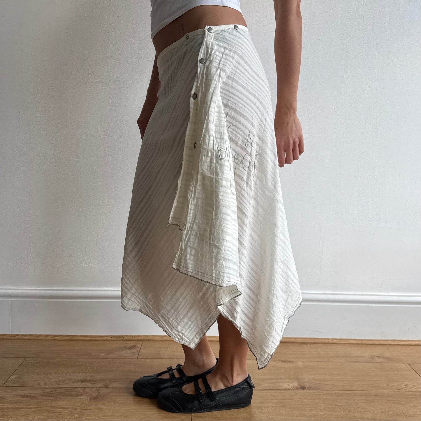 Cop Copine ruffle midi skirt - Size S