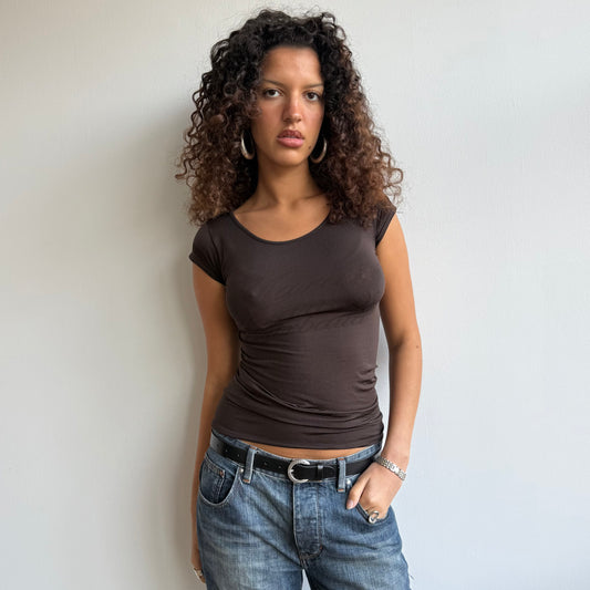 Brown MFG tshirt - Size S