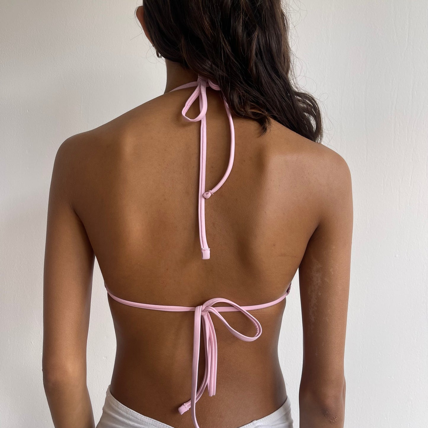 Pink metallic bikini - Size S