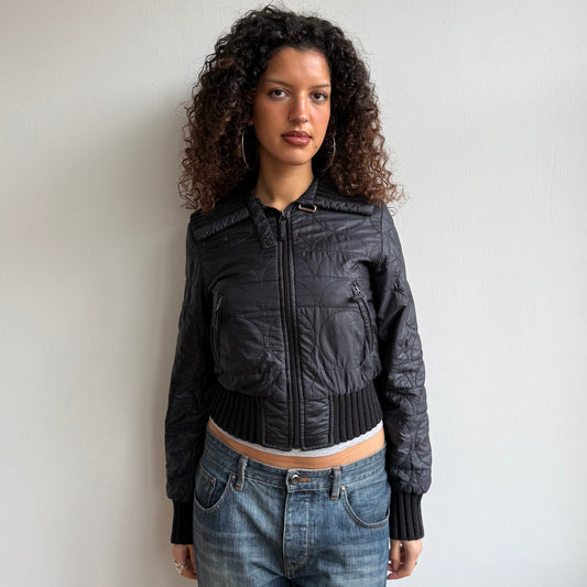 Miss Sixty black quilt puffer - Size S