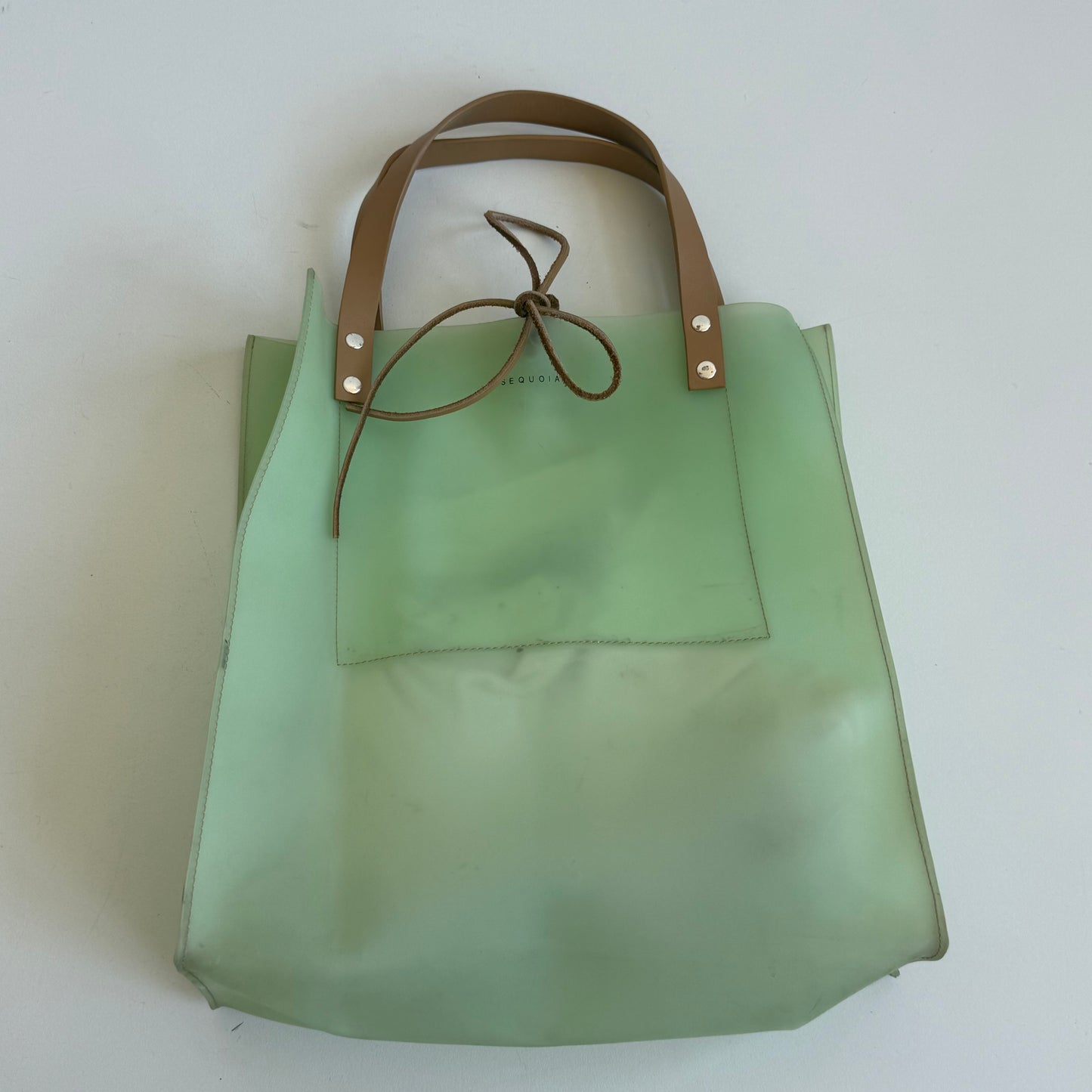Mint jelly tote bag - One Size