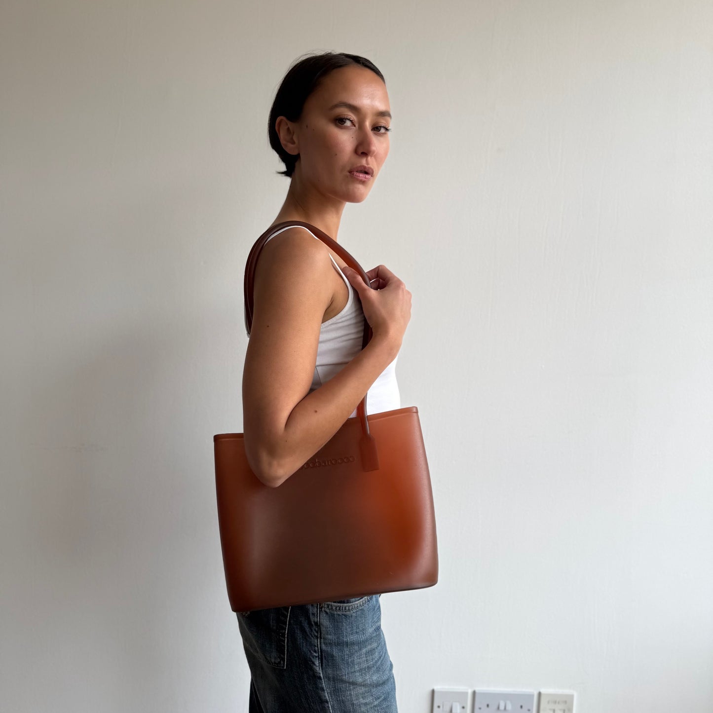 Burnt orange jelly bag - One Size