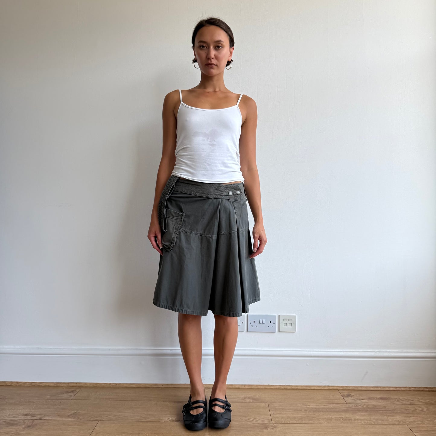 Khaki Diesel cargo skirt - Size S