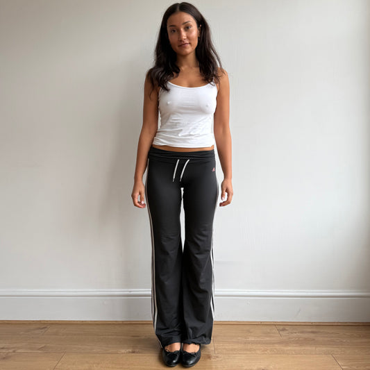 Adidas fold waist yoga pants - Size S