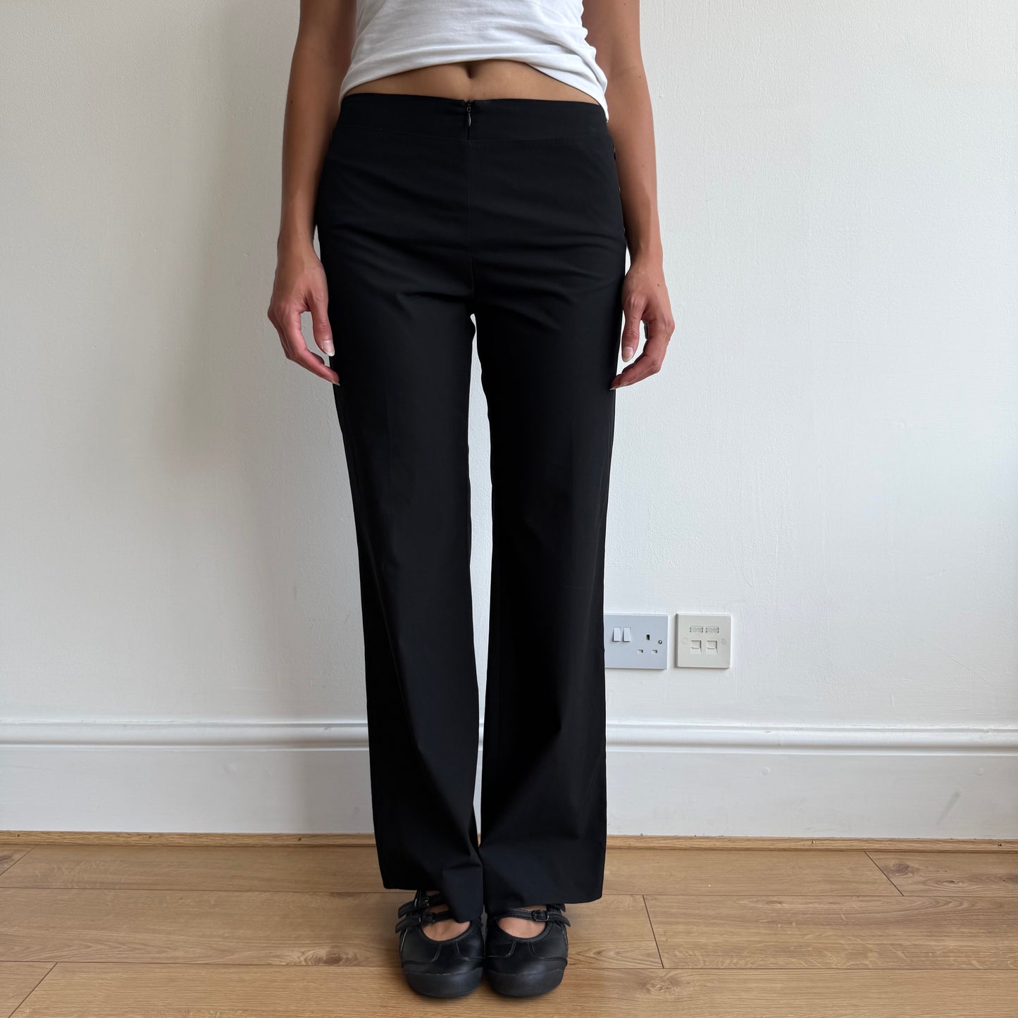 Black Cop Copine sailor trousers - Size S