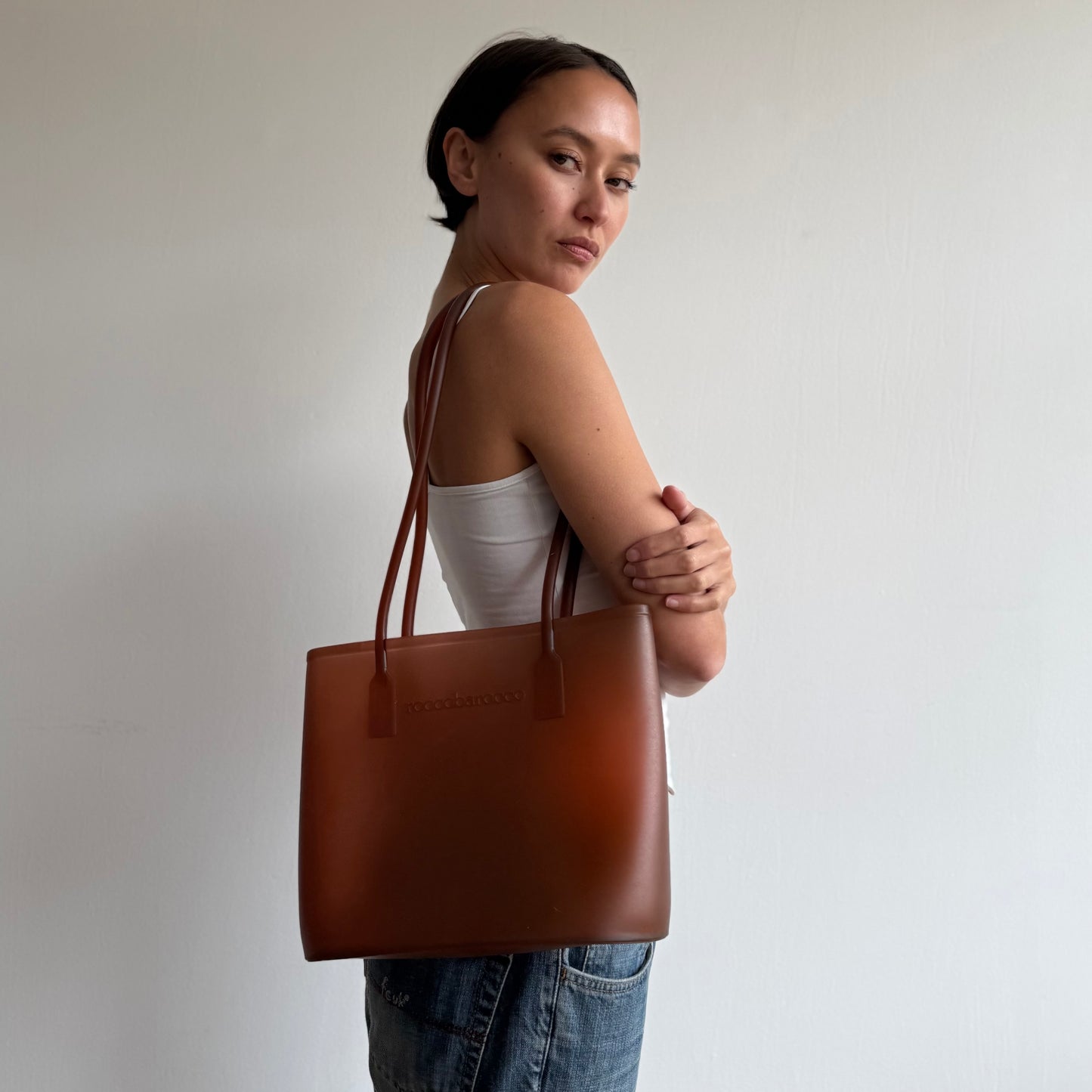 Burnt orange jelly bag - One Size