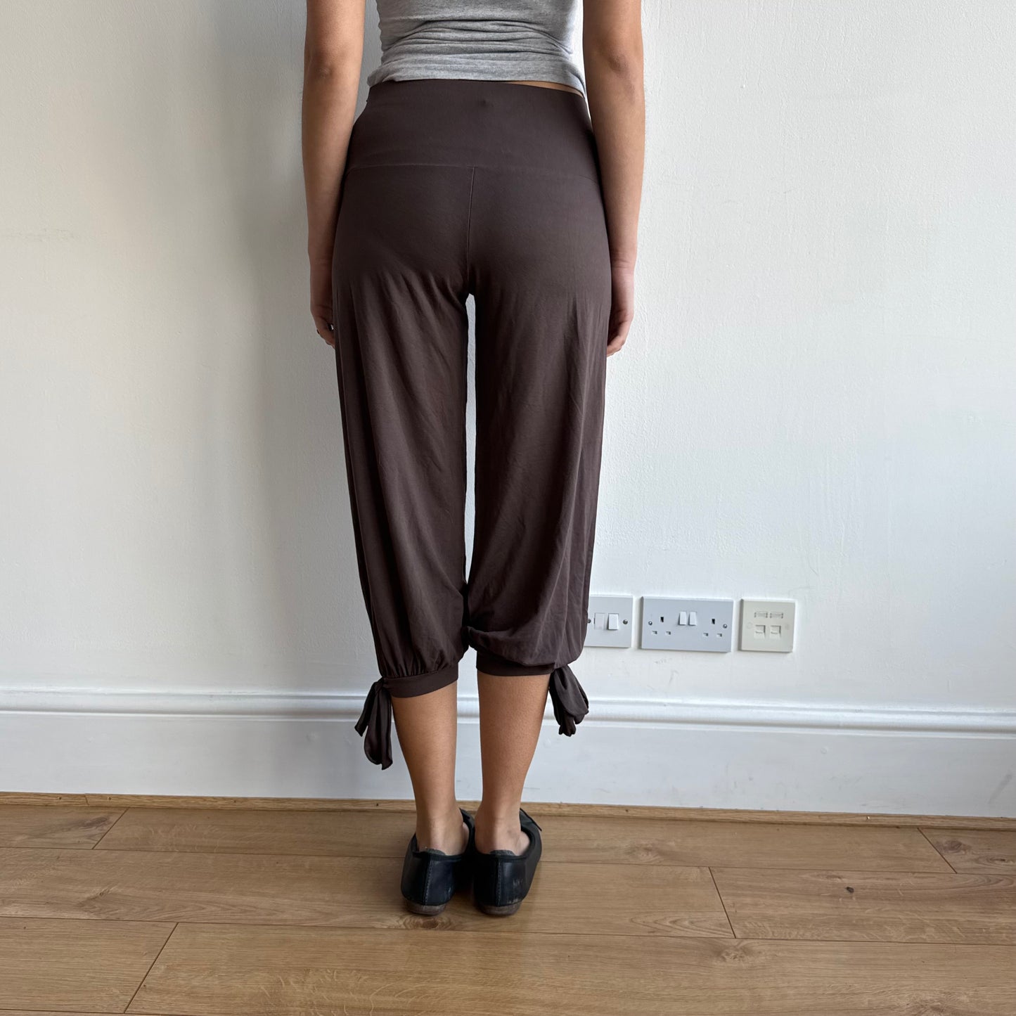 Brown Cop Copine harem pants - Size S