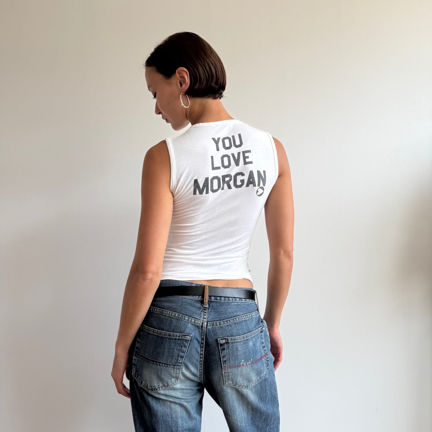 Morgan graphic tank top -Size S