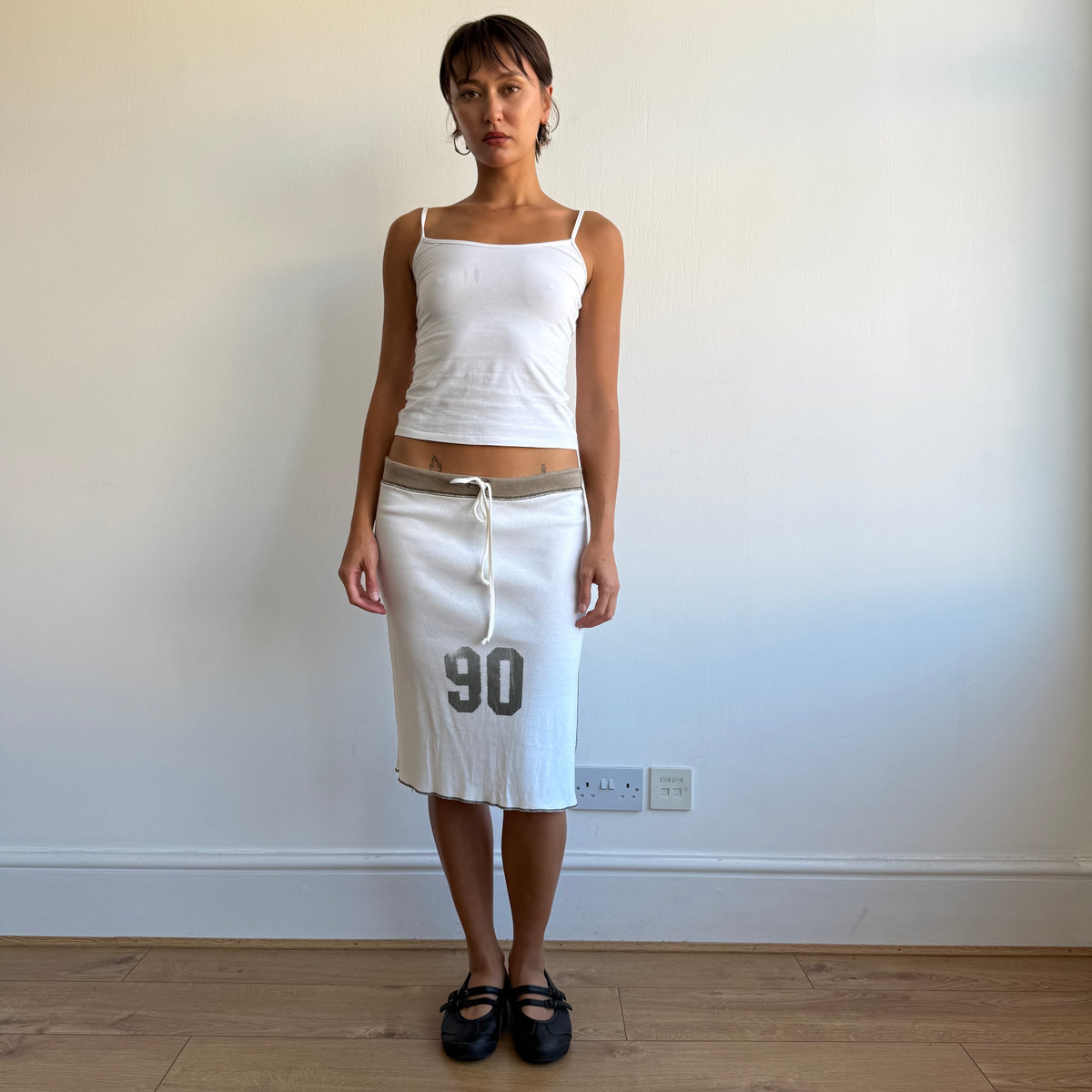 Number 90 graphic midi skirt - Size S-M