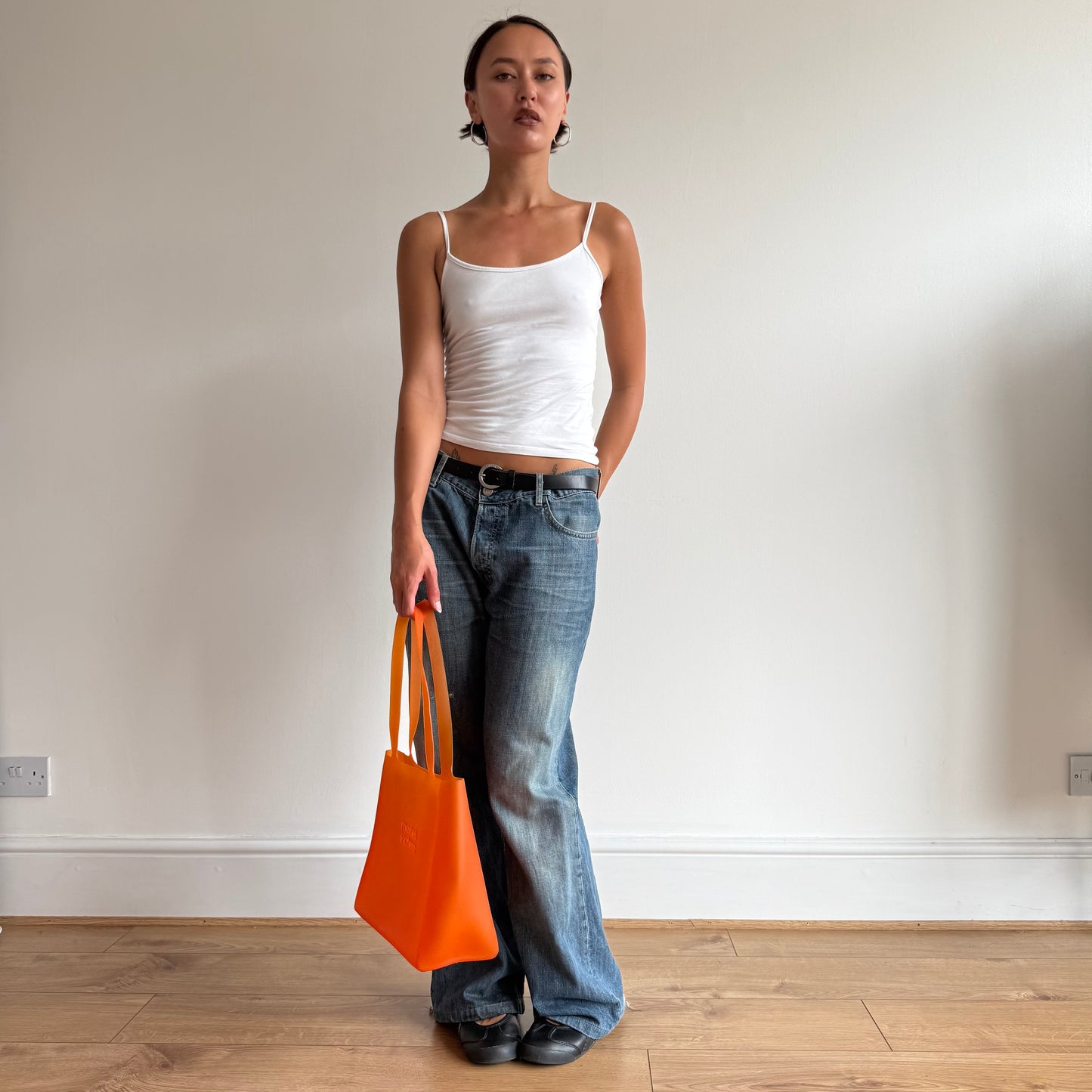 Orange jelly bag - One Size