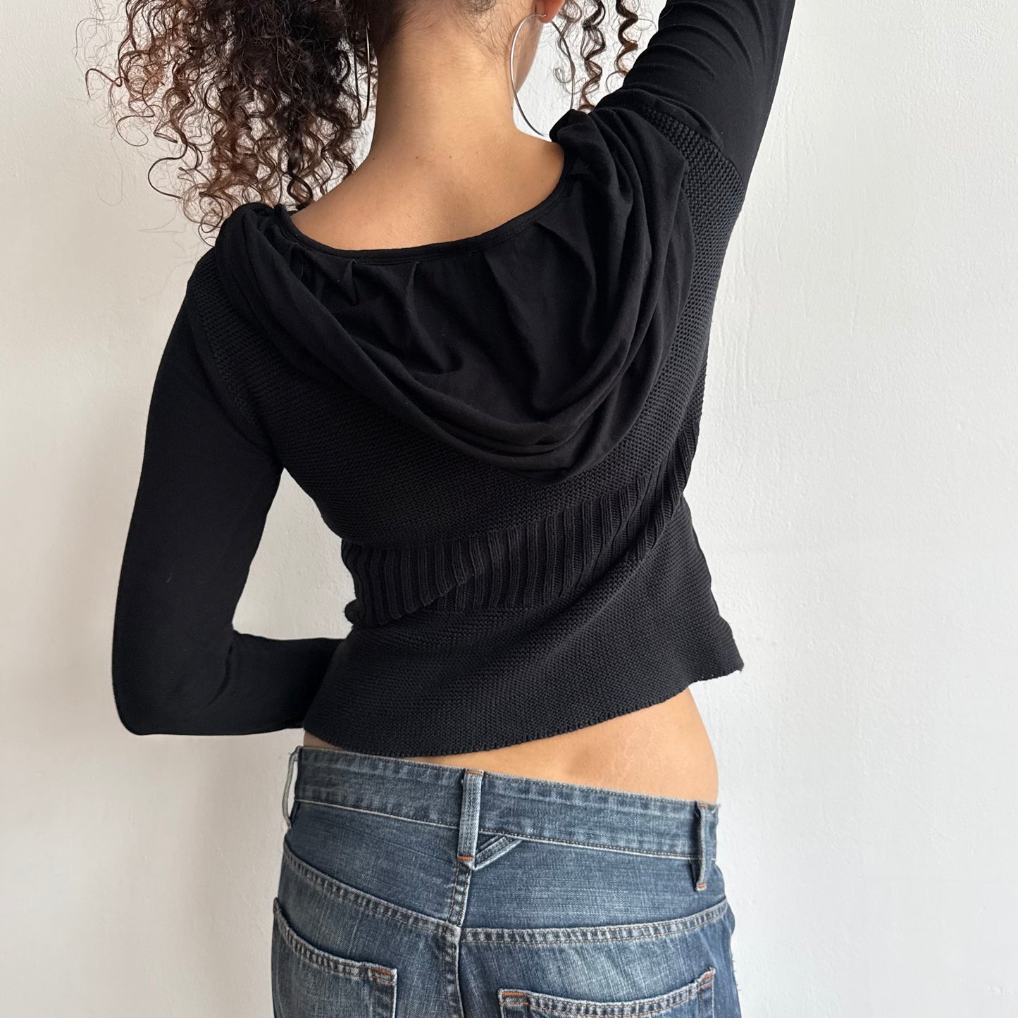 Cop Copine bi-material hoodie - Size S