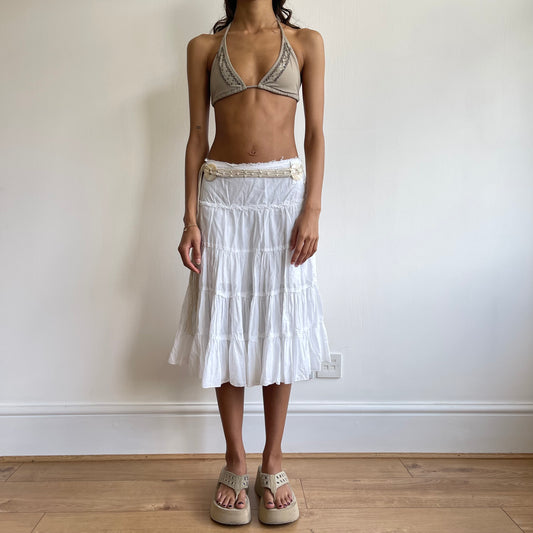Beaded shell belt - OS