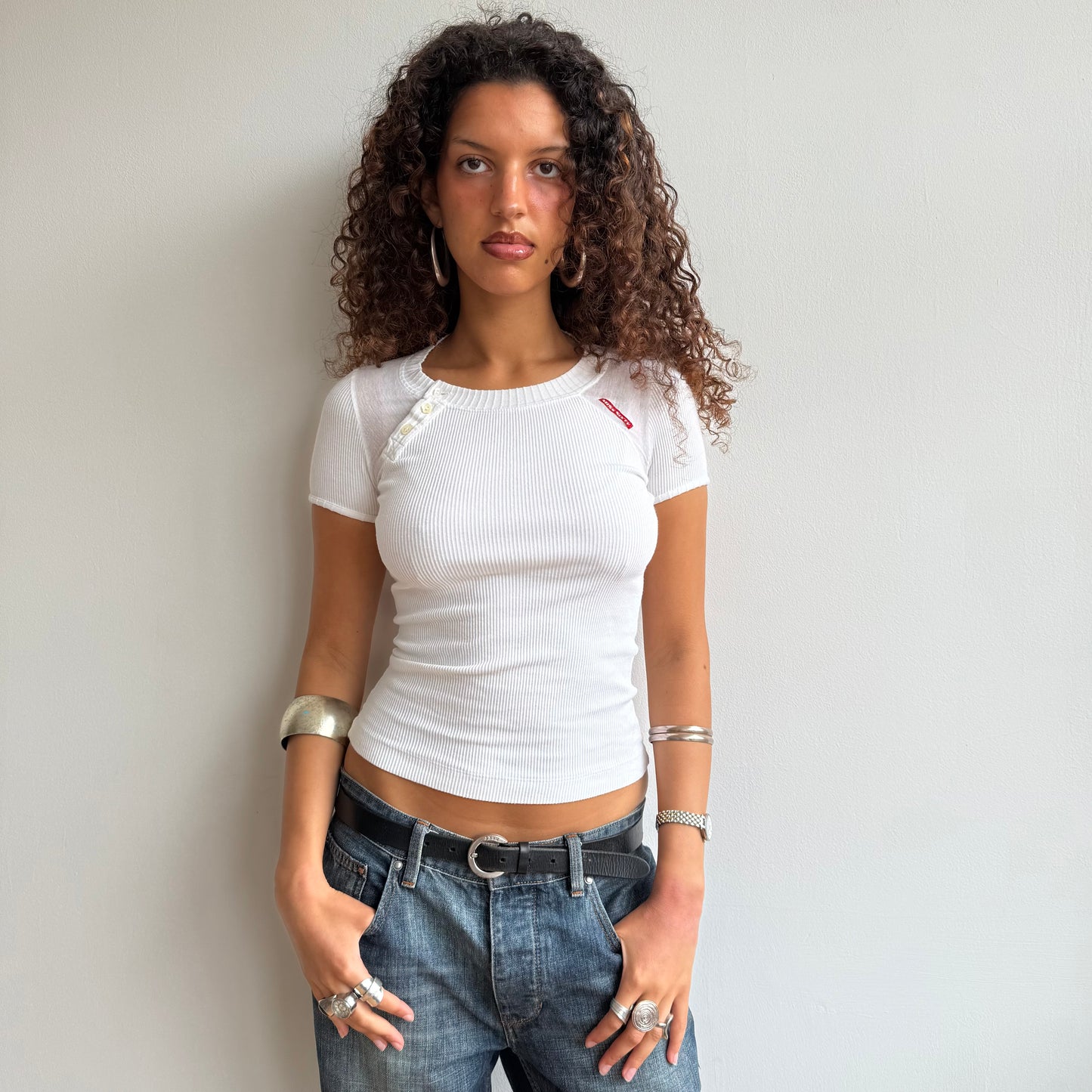 Miss Sixty white t-shirt - Size S