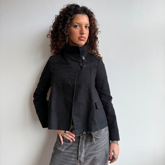 Asymmetric button peacoat - Size S