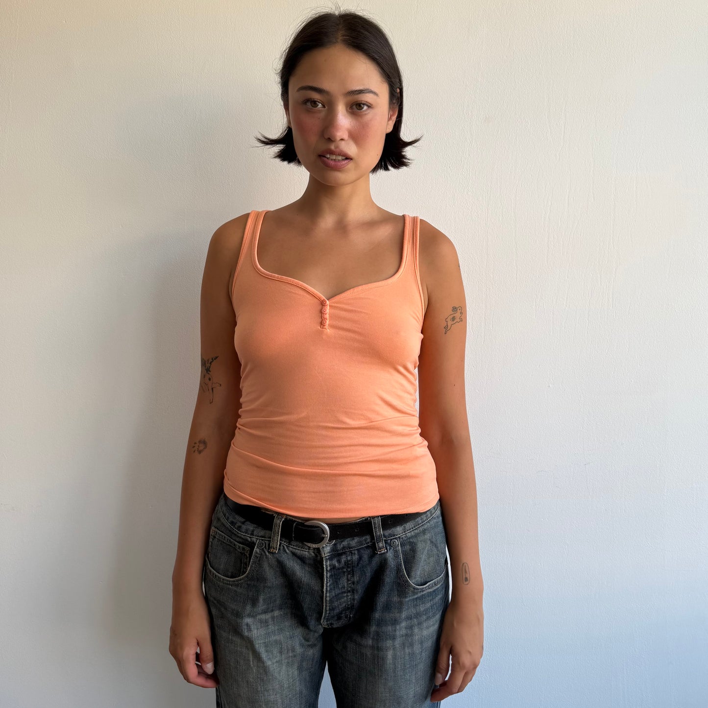 Apricot button front cami - Size S