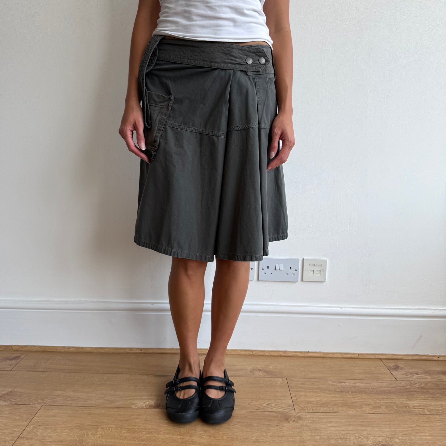 Khaki Diesel cargo skirt - Size S