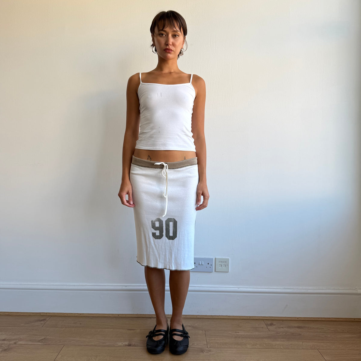 Number 90 graphic midi skirt - Size S-M