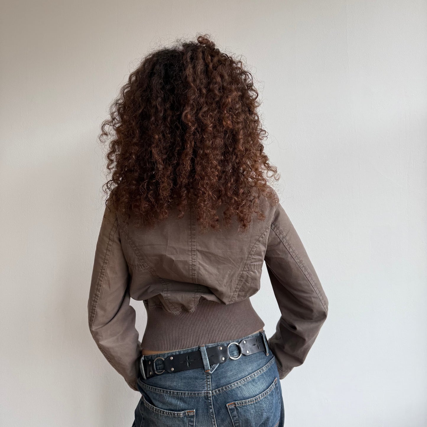 Khaki cargo jacket - Size S