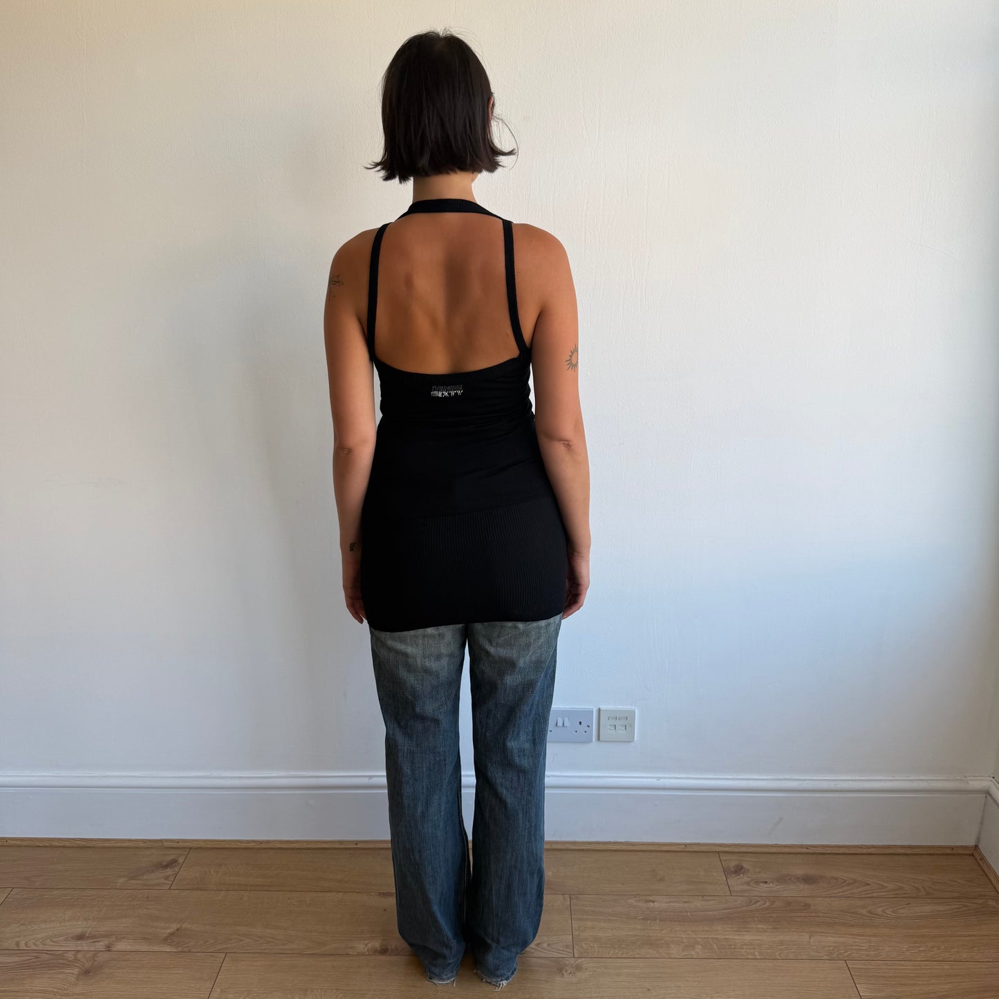 Miss Sixty black knit top - Size S