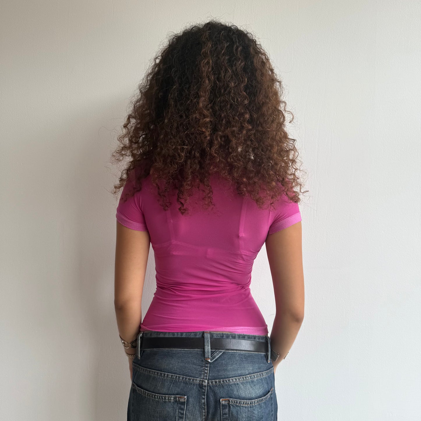 Marithé et Francois Girbaud mesh top - Size S