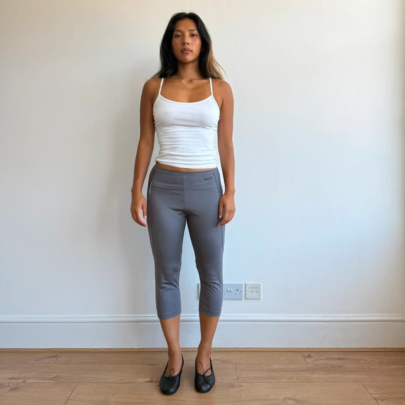 Grey USA pro cropped capris - Size S