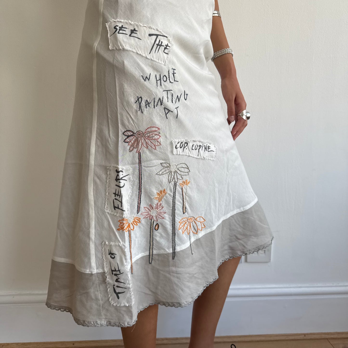 Cop Copine graphic maxi dress - Size S