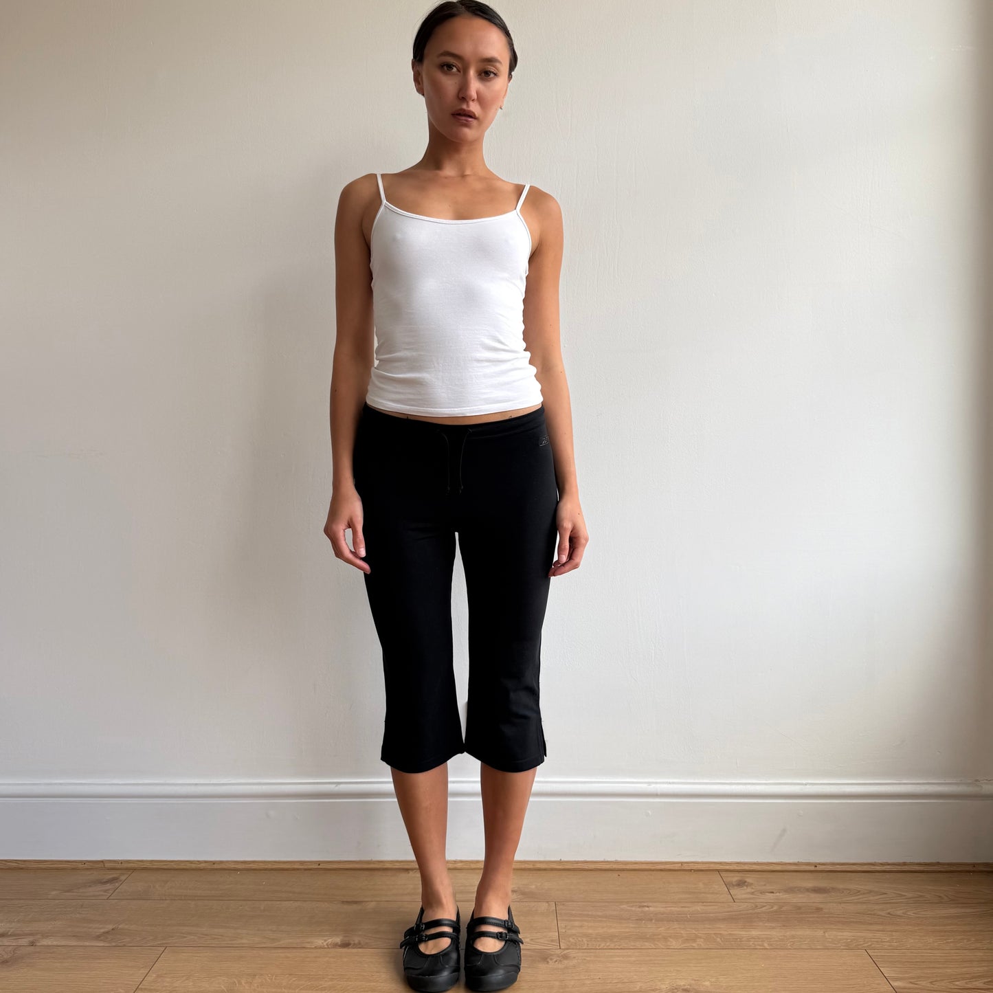 Reebok black capris - Size S