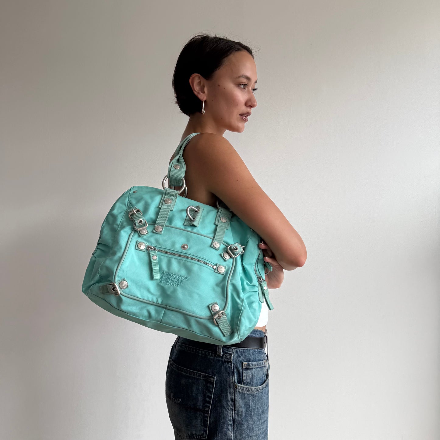 GG&L turquoise bag - One Size