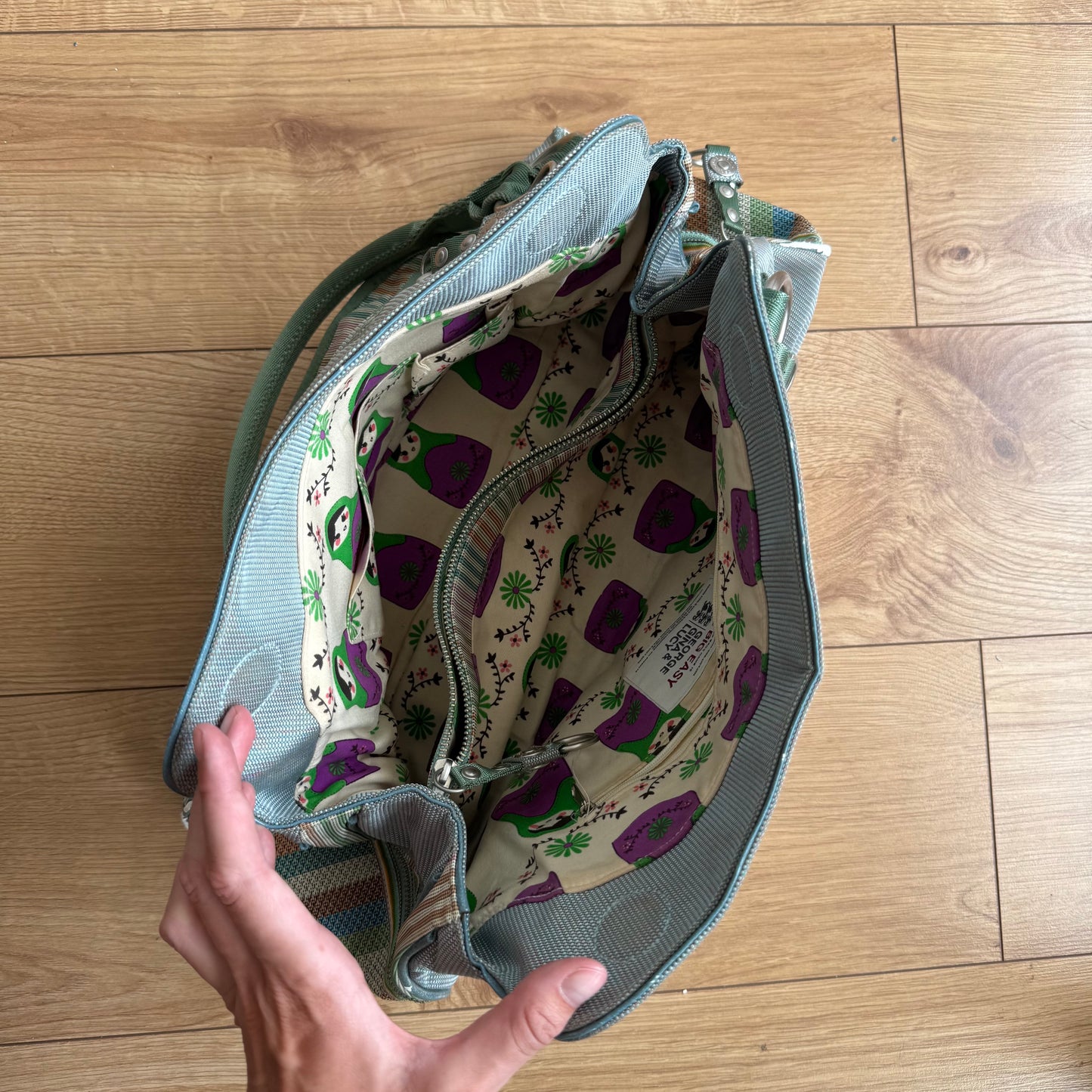 GG&L striped bag - One Size